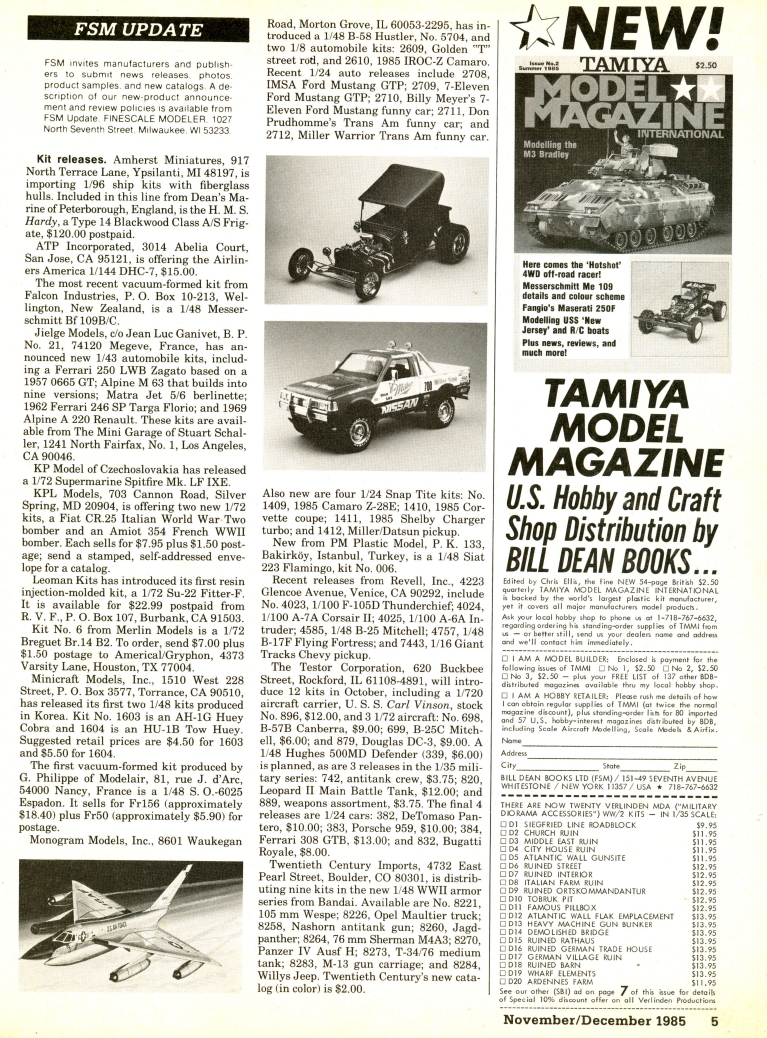 FineScale Modeler 1985-12 (Vol03-06)